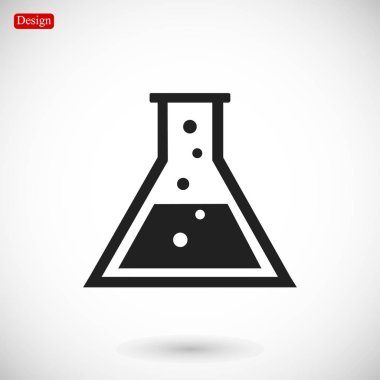 laboratuvar cam simgesi