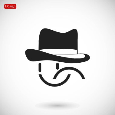 şapka kutsal kişilerin resmi içinde gülümse