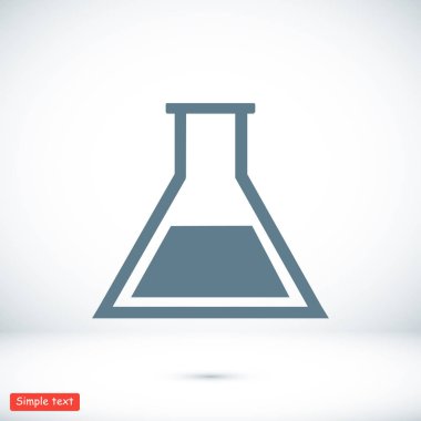 laboratuvar cam simgesi