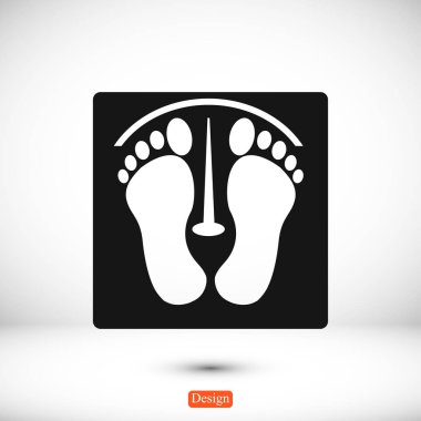 ayak ağırlıkları simgesini