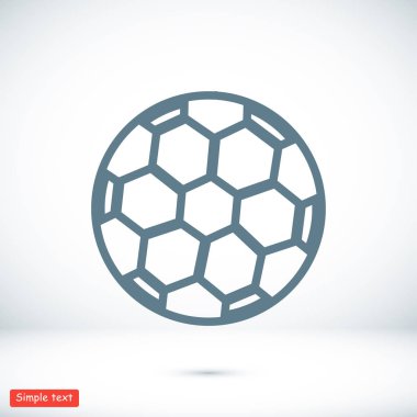 futbol topu simgesi