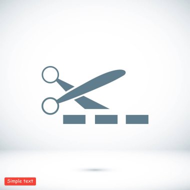 kesme makası simgesi