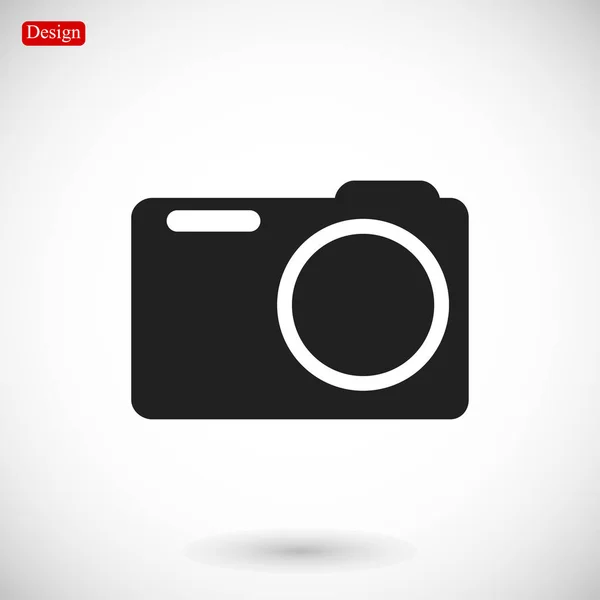 Icono de cámara fotográfica — Vector de stock