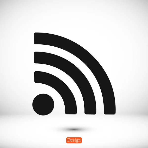 Icône de signal Wi Fi — Image vectorielle