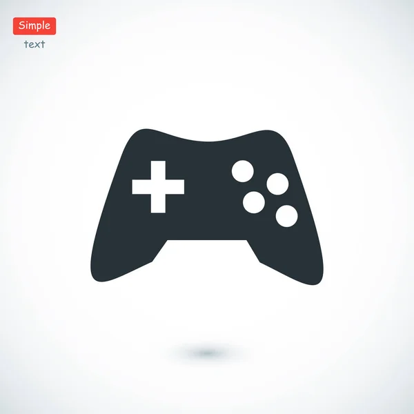 Spel joystick pictogram — Stockvector