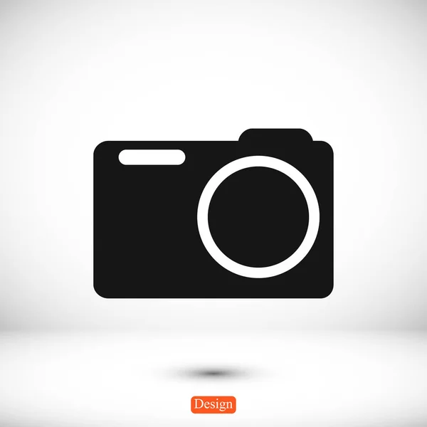 Foto camera pictogram — Stockvector