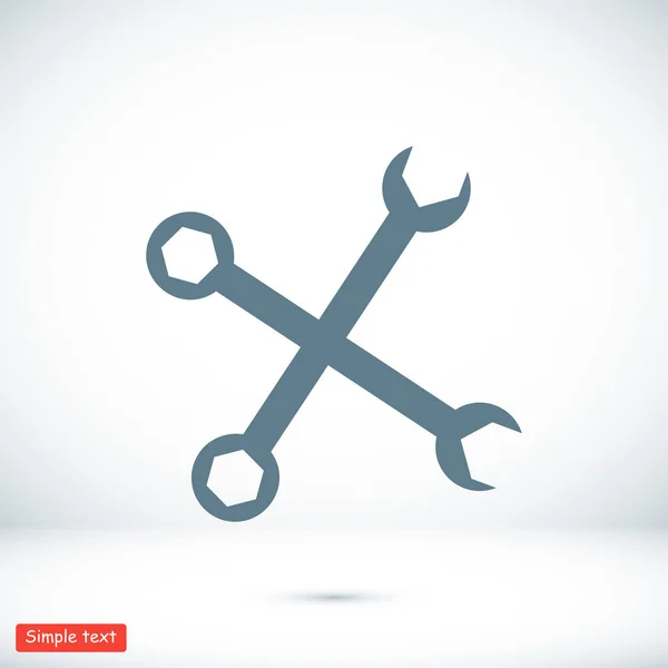 Reparatie tools pictogram — Stockvector