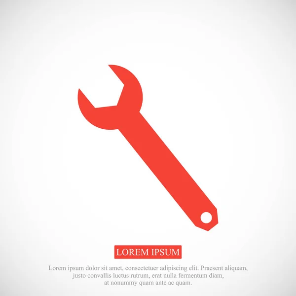 Ícone Wrench Web —  Vetores de Stock