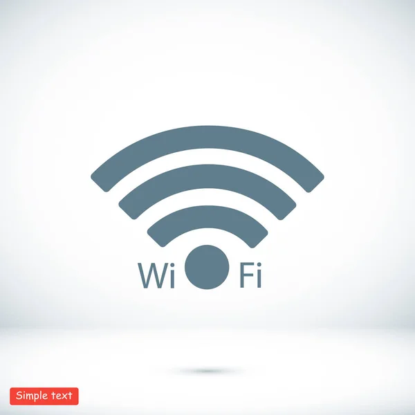 Icône de signal Wi Fi — Image vectorielle