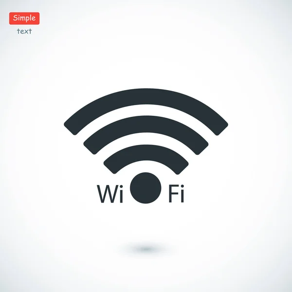 Icona segnale Wi Fi — Vettoriale Stock