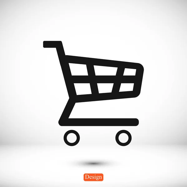 Icono del carrito de compras — Vector de stock