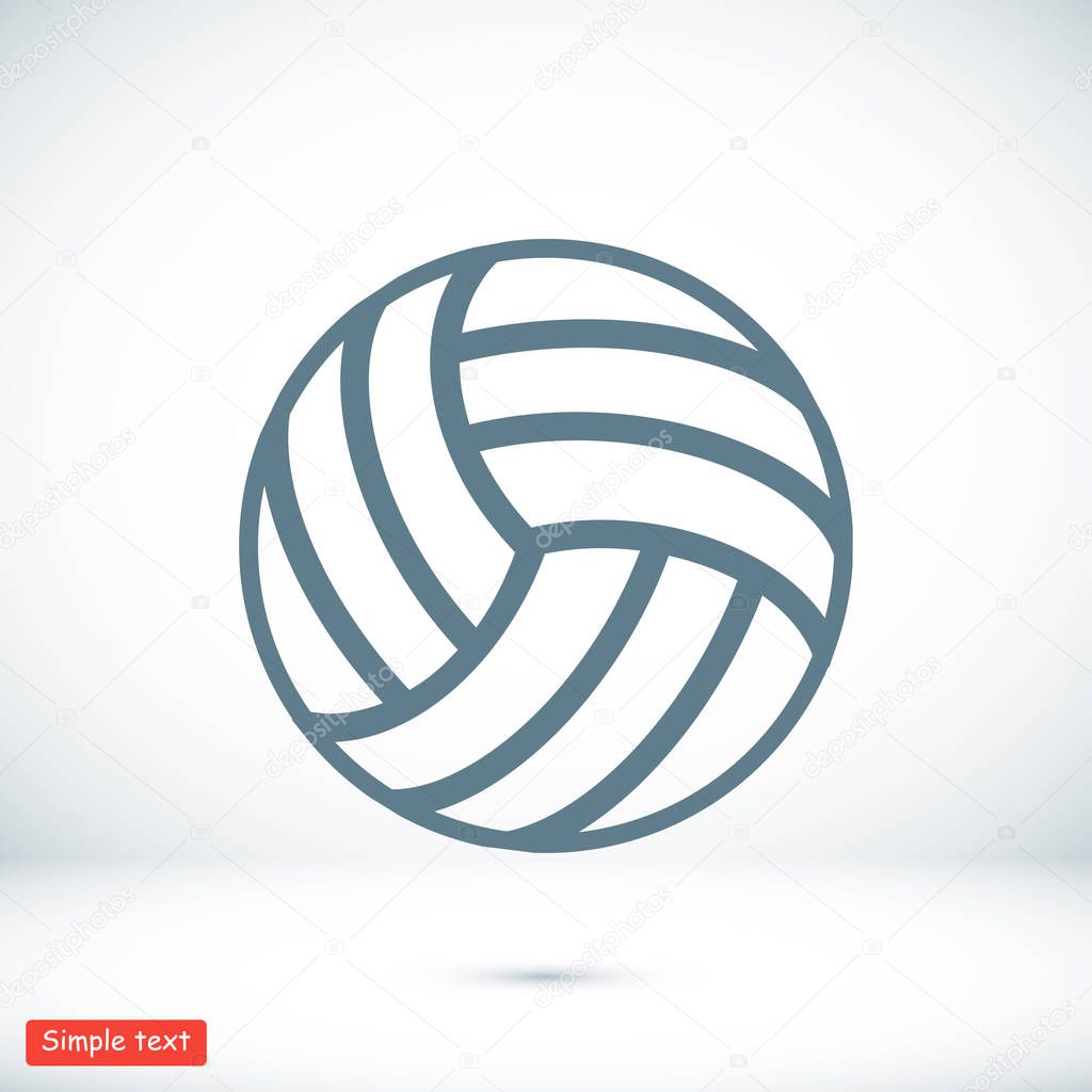 volleyball ball icon 