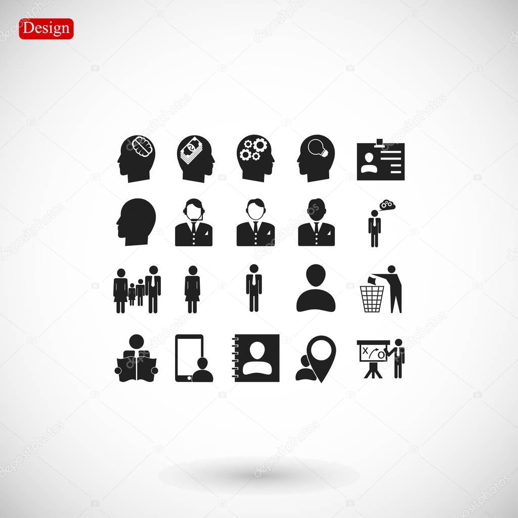 Set of Business icons 