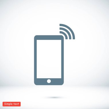 akıllı telefon zil simgesini