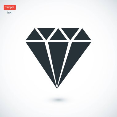 Elmas basit simgesi