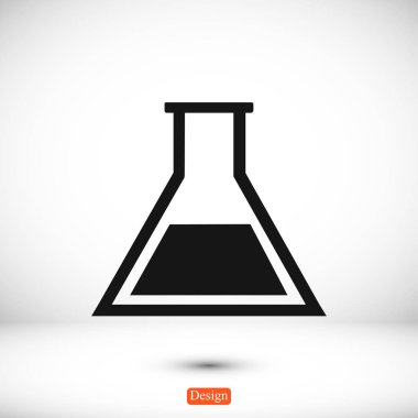 laboratuvar cam simgesi