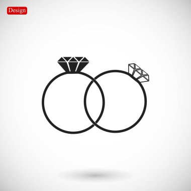 İki yüzük simgesi