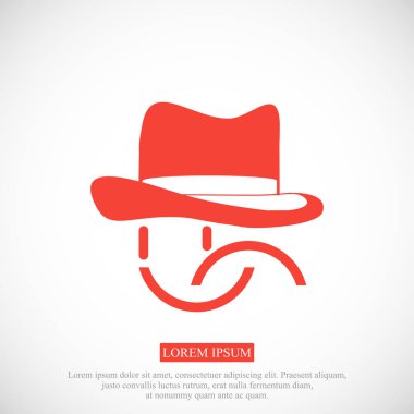 şapka kutsal kişilerin resmi içinde gülümse