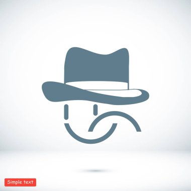 şapka kutsal kişilerin resmi içinde gülümse