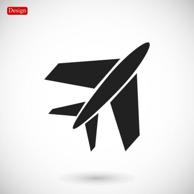 uçak işareti simgesi