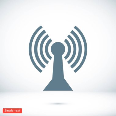 Comunication düz stil ikonu