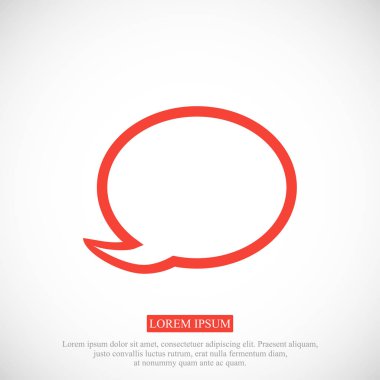 konuşma balonu simgesi