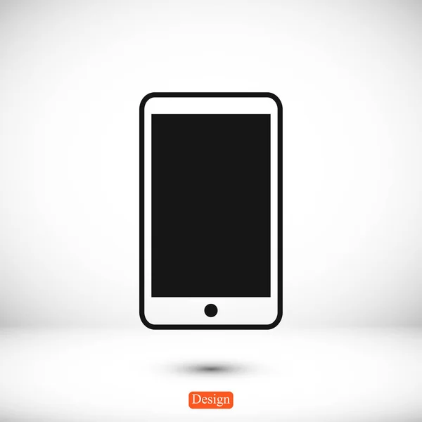 Иконка современного смартфона — стоковый вектор