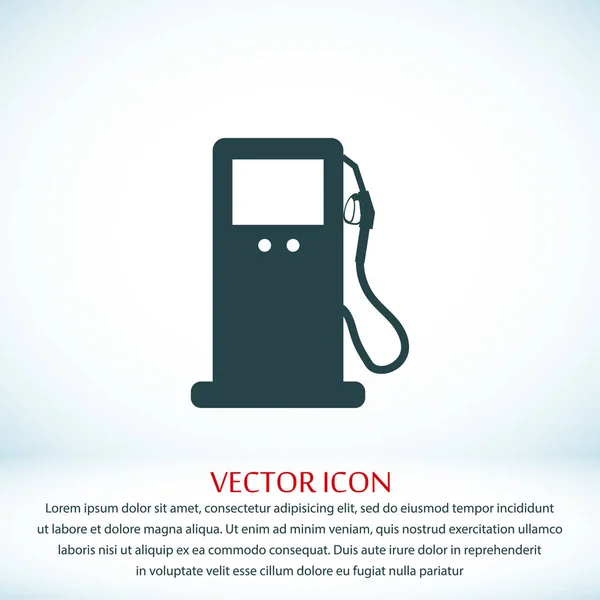 Gasolina de gas icono — Vector de stock