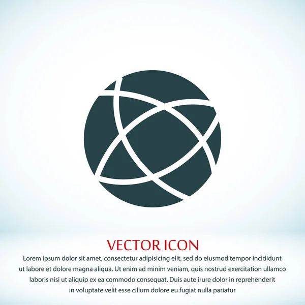 Global teknik vektor icon — Stock vektor