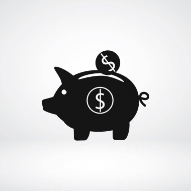 domuz banc vektör simgesi