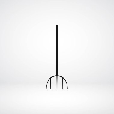 Bahçe çatal simgesi