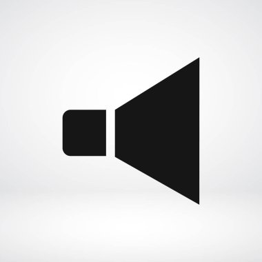 hoparlör düğmesi simgesi