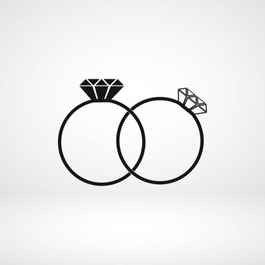 İki yüzük simgesi