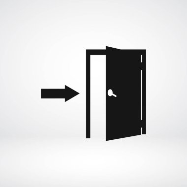 açık kapı simgesi