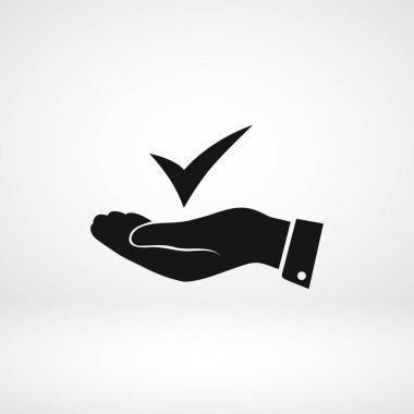 onay işareti el simgesi