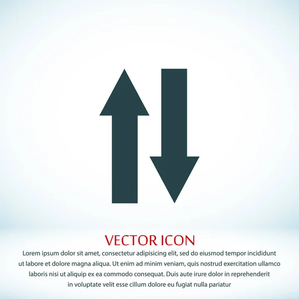 Ícone de duas setas —  Vetores de Stock