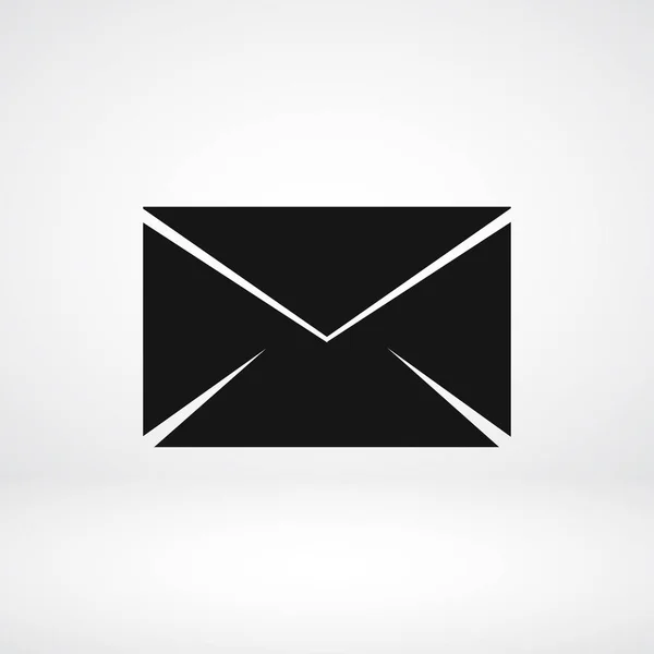Plochá ikona obálky — Stockový vektor