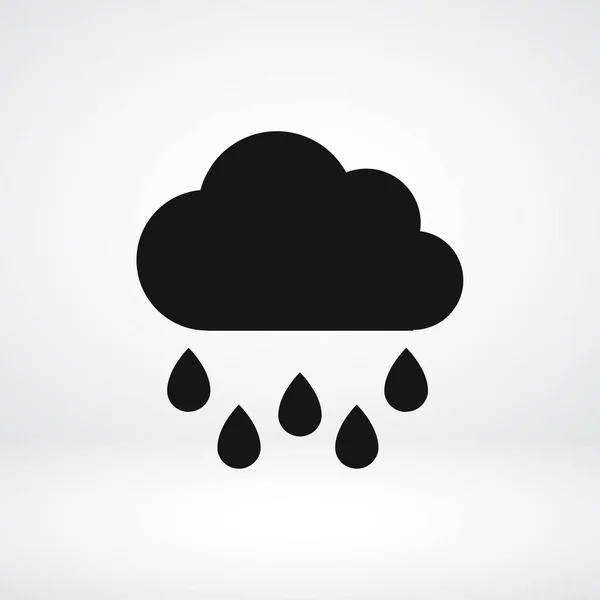 Weather flat  icon — Stock Vector
