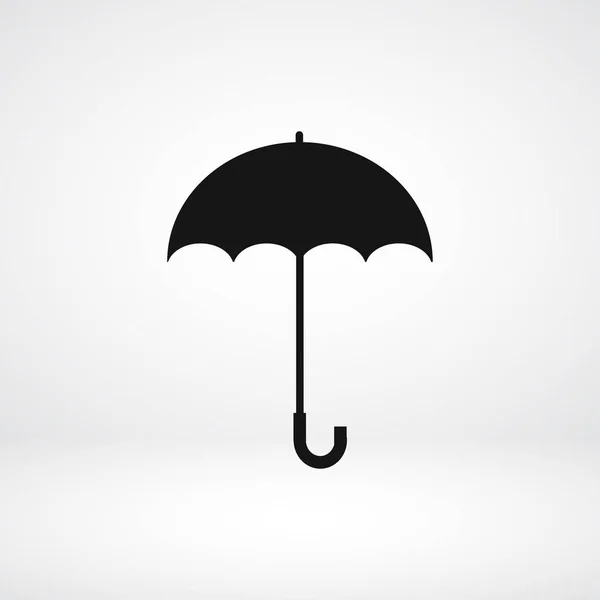 Зонтичная плоская икона — стоковый вектор