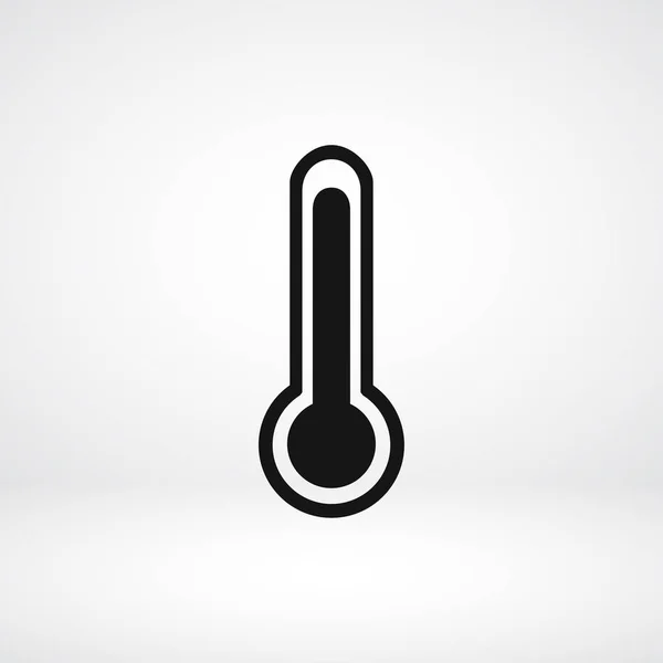 Thermometer-Symbol — Stockvektor