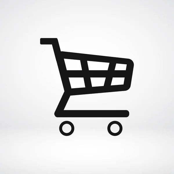 Shopping cart icon — Stock Vector