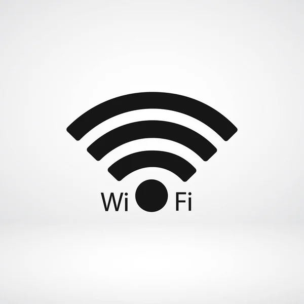 Плоский значок Wi-fi — стоковий вектор