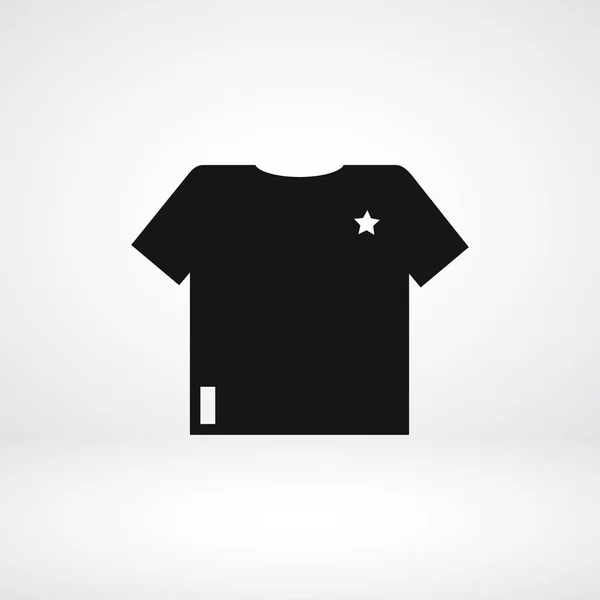 T-Shirt επίπεδη εικόνα — Διανυσματικό Αρχείο