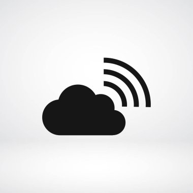 Wi-fi bulut simgesi