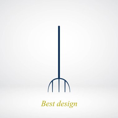 Bahçe çatal simgesi