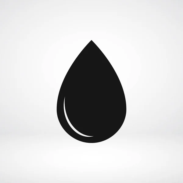 Icono de gota de agua — Vector de stock