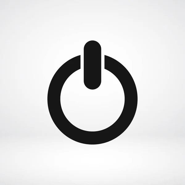 Ícone de botão de energia — Vetor de Stock