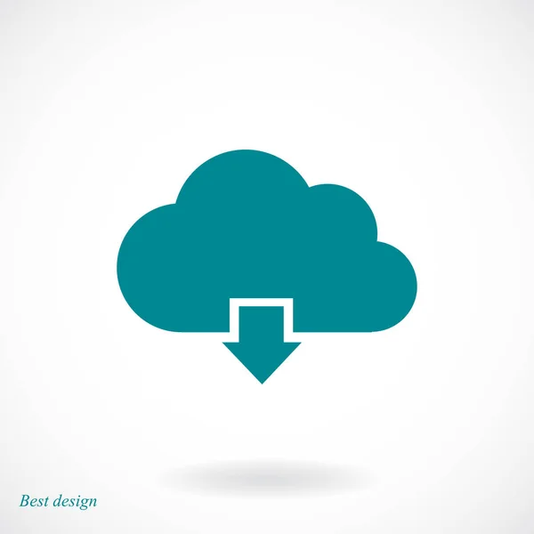 Descargar icono de nube — Vector de stock