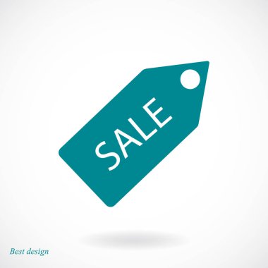 Satılık etiketi simgesi