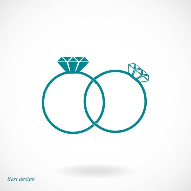 İki yüzük simgesi